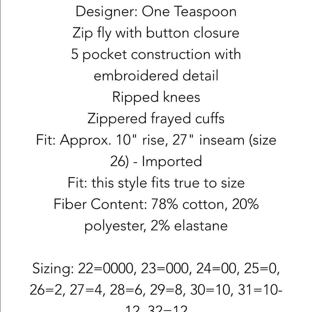 One teaspoon 👖 - Picture 4 of 8